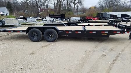New 2026 MEB 18+4 Tilt Bed Equipment 14K Equipment Trailer