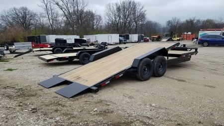New 2026 MEB 18+4 Tilt Bed Equipment 14K Equipment Trailer