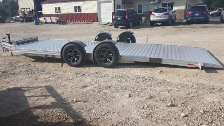 New 2027 Timpte 7x20 Aluminum Drop Deck 7K Car / Racing Trailer