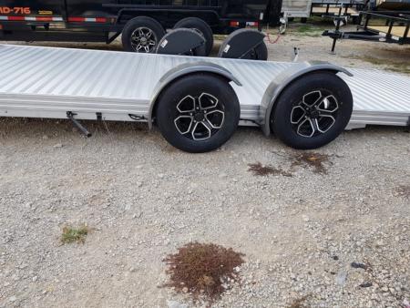 New 2027 Timpte 7x20 Hydraulic Drop Deck Aluminum Car Hauler 7K