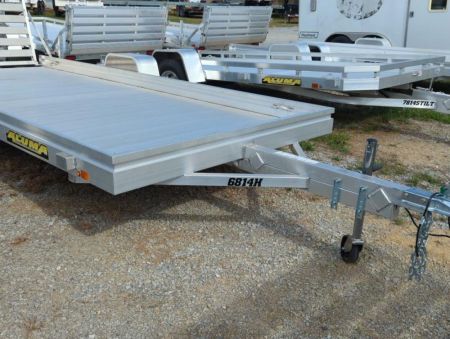 New 2022 Aluma 6814H-S-TG Utility Trailer
