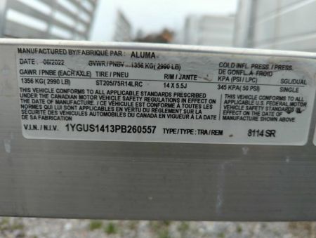 New 2023 Aluma 8114S-R-BT-SR ATV Trailer