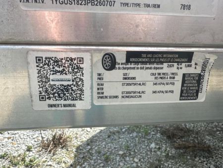 New 2022 Aluma 7818TA-EL-TG-TR-RTD Utility Trailer