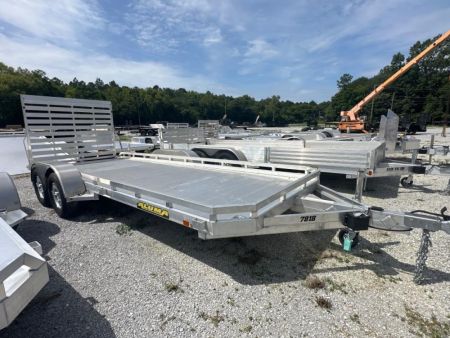 New 2022 Aluma 7818TA-EL-TG-TR-RTD Utility Trailer