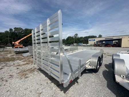 New 2022 Aluma 7818TA-EL-TG-TR-RTD Utility Trailer