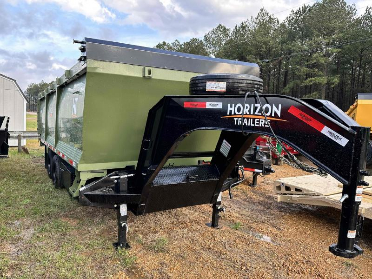 New 2024 Horizon Trailers HZHGN4-20 Dump Trailer
