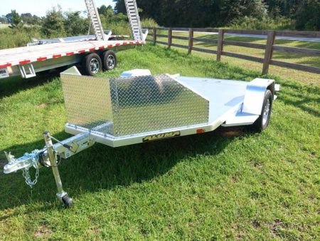 New 2025 Aluma MC210 Motorcycle Trailer