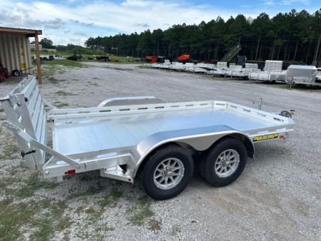 New 2025 Aluma 7812TA Utility Trailer