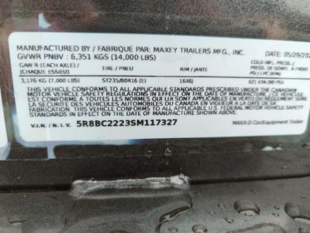 New 2025 MAXX-D T6X10222 Tilt Trailer