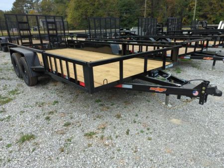 New 2025 Down 2 Earth Trailers 8216 Ramp in Rails  ATV Trailer