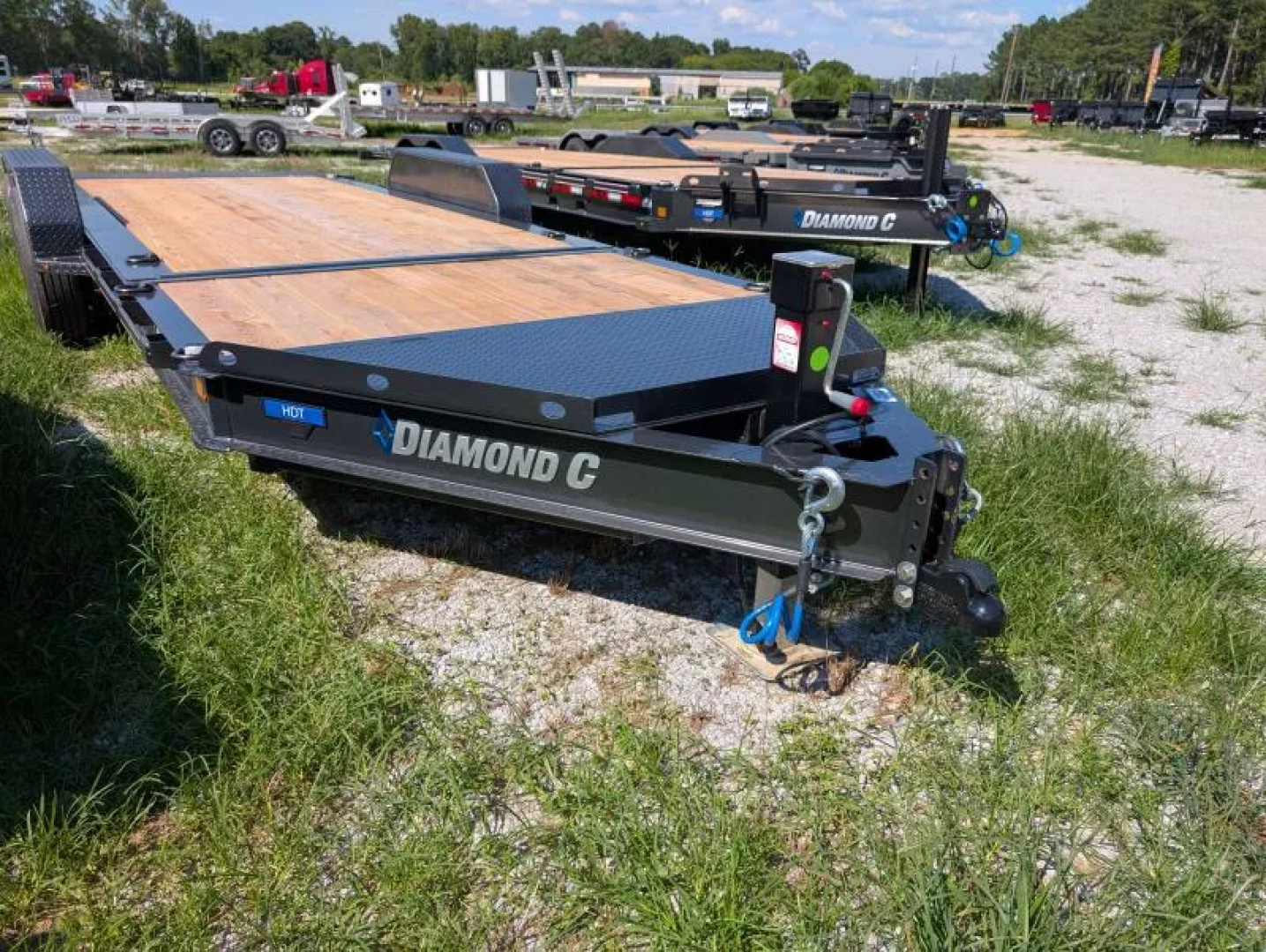 New 2025 Diamond C Trailers HXD208 MAX WIDTH Equipment Trailer