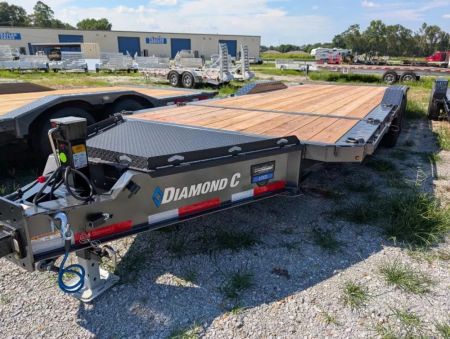 New 2025 Diamond C Trailers HXD208 MAX WIDTH Equipment Trailer
