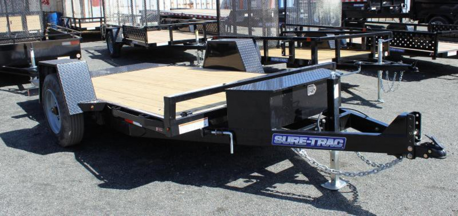 New 2025 6.5X12 10K Single Axle Tilt Bed Equipment Trailer - Sure-Trac