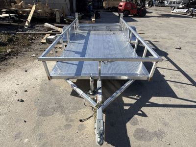 New 2026 Legend Trailers 6X12ODSA30 Utility Trailer 6X12 SA BI-FOLD (GVW:2990) ALUM