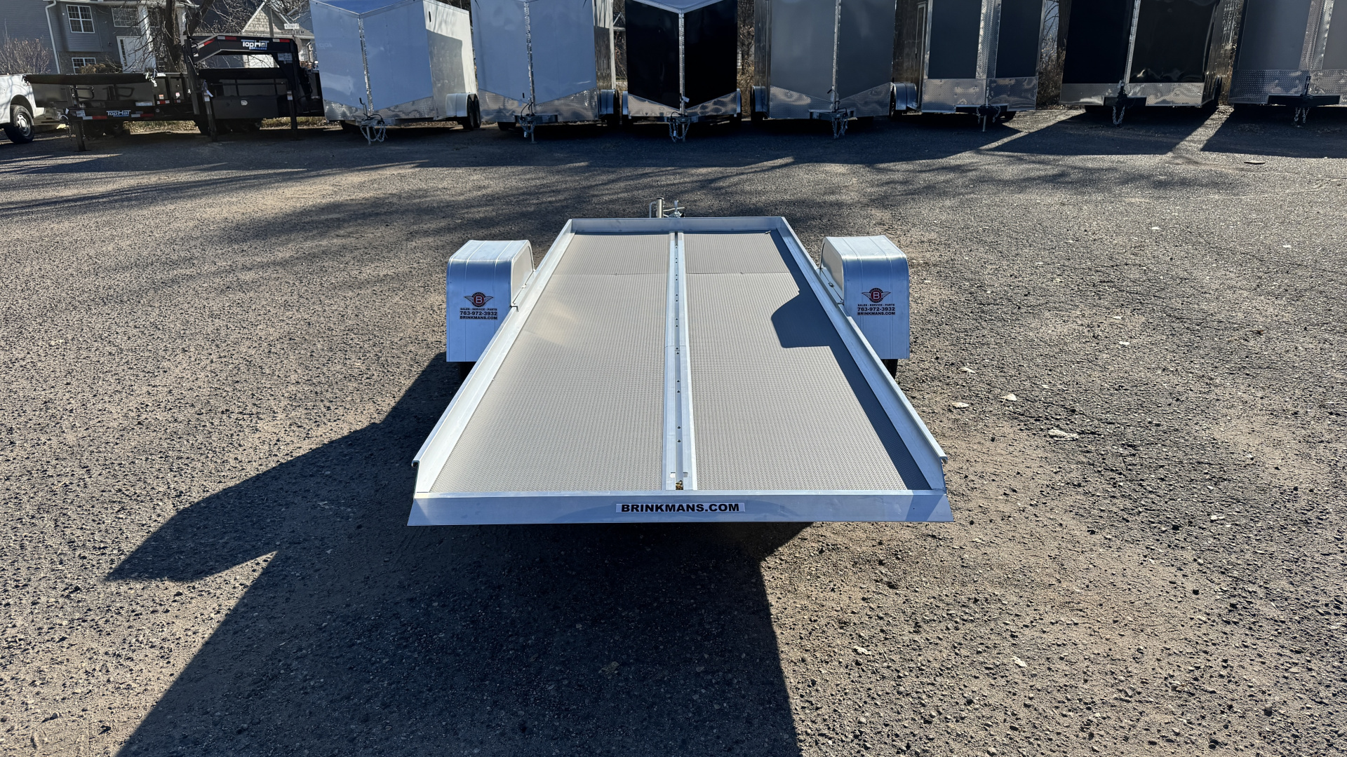 New Aluma TILT (12'x50") Aluminum Snowmobile Trailer- Single Place Tilt Bed!