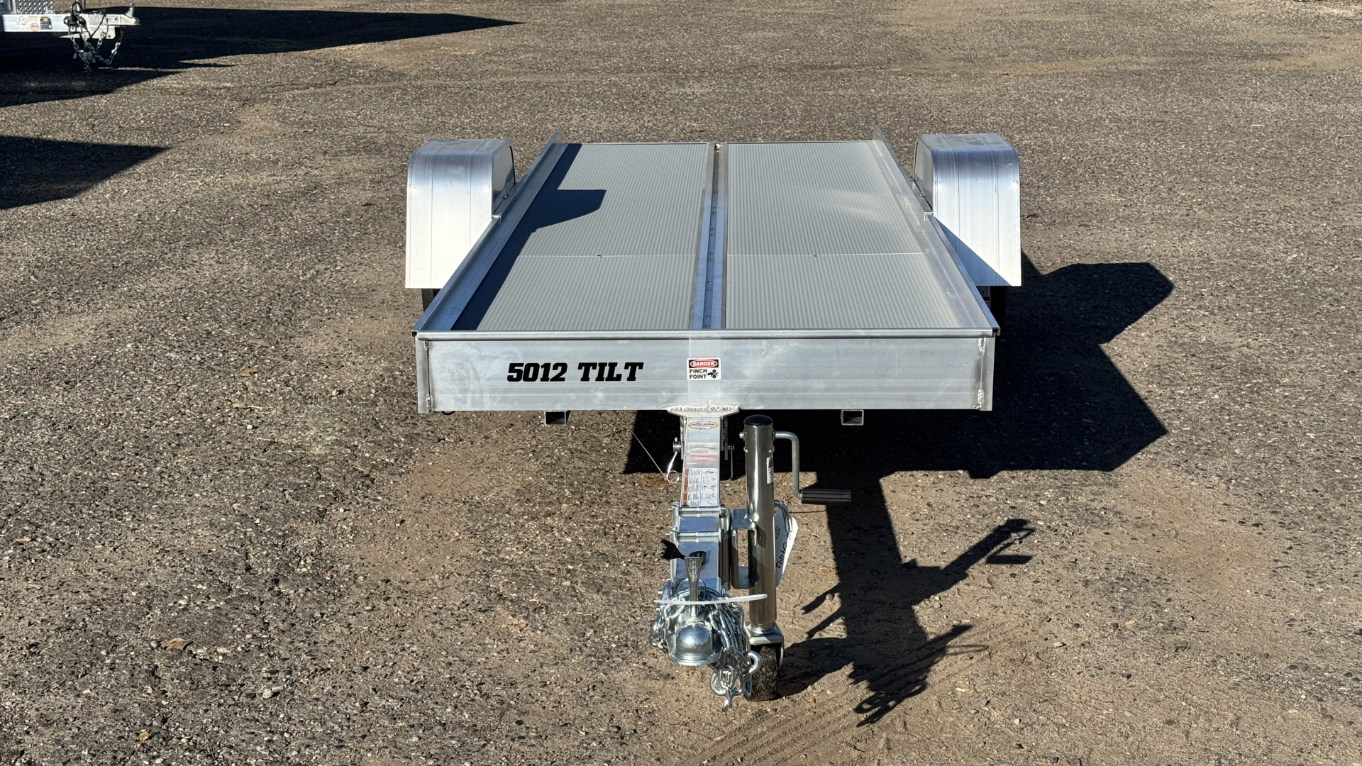 New Aluma TILT (12'x50") Aluminum Snowmobile Trailer- Single Place Tilt Bed!