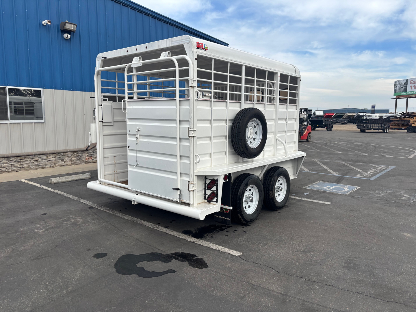 New 2026 GR Stock Trailer 6'X8"x12' 7k