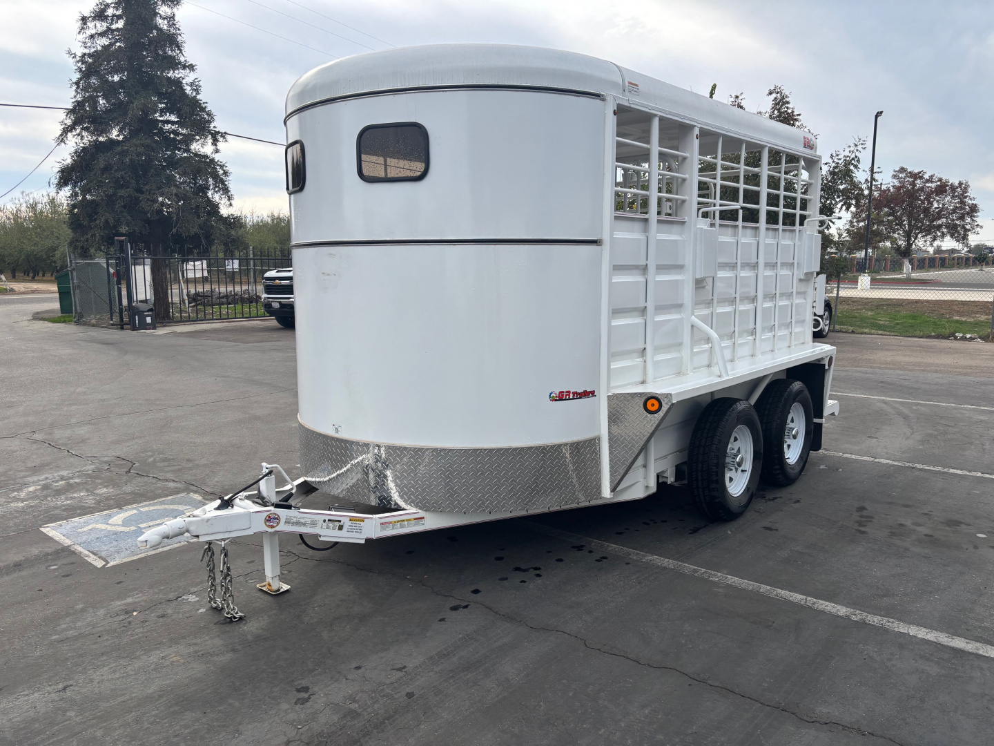 New 2026 GR Stock Trailer 6'X8"x12' 7k