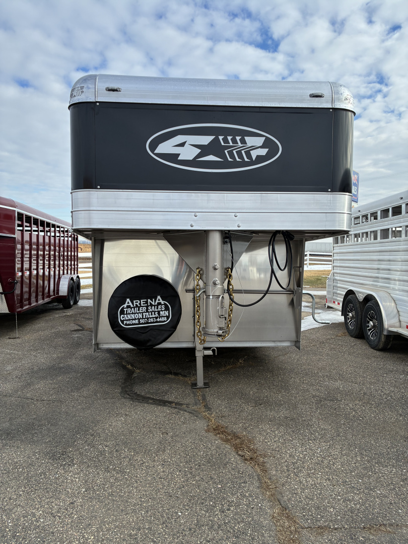 New 2027 4-Star Trailers 30' x 8' Stock Trailer