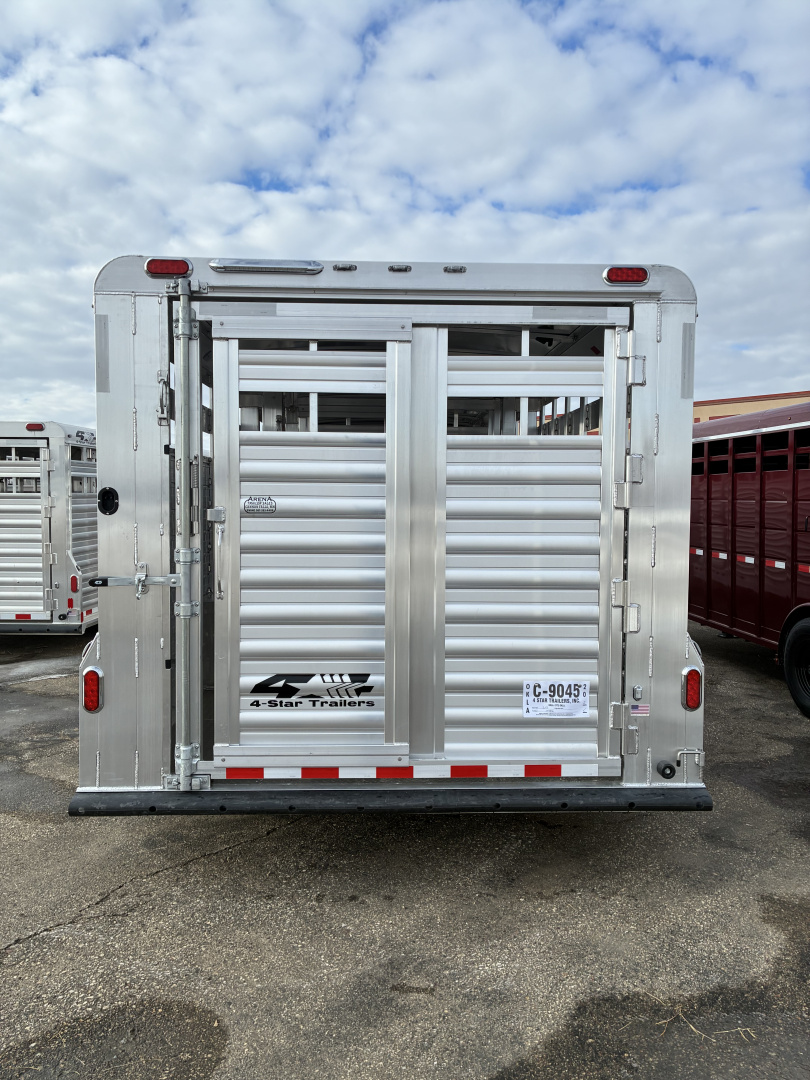 New 2027 4-Star Trailers 30' x 8' Stock Trailer
