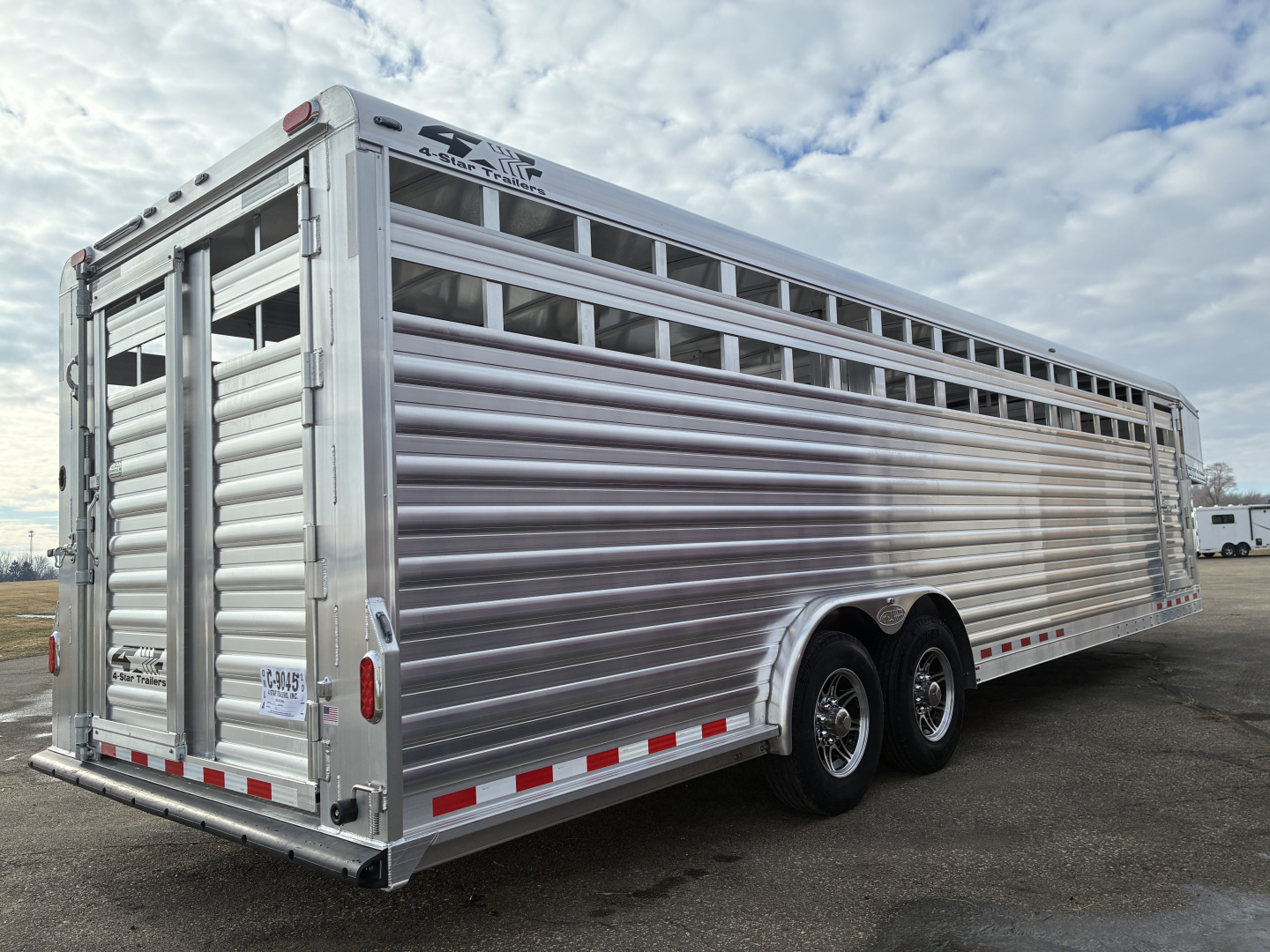 New 2027 4-Star Trailers 30' x 8' Stock Trailer
