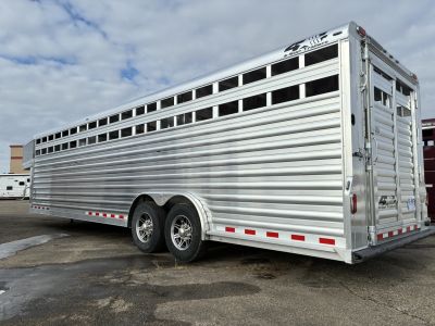 New 2027 4-Star Trailers 30' x 8' Stock Trailer