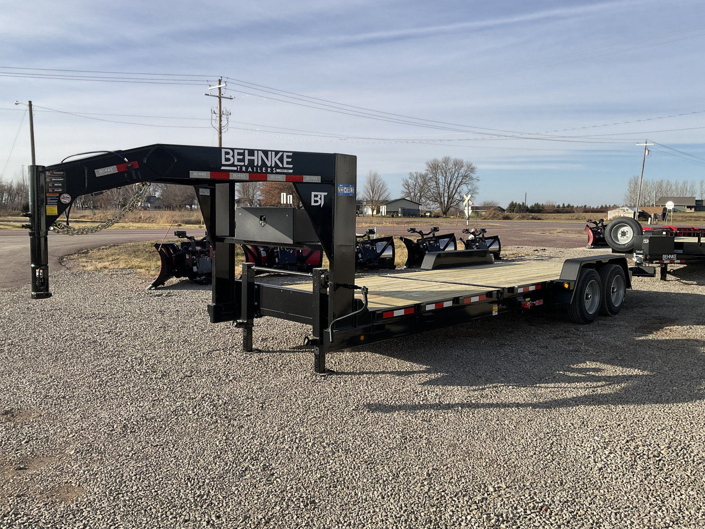 New 2026 Behnke TBCT2416ETGN Tilt Trailer