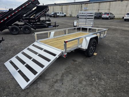 New 2026 Sure-Trac 5X10 ALUMINUM Utility Trailer
