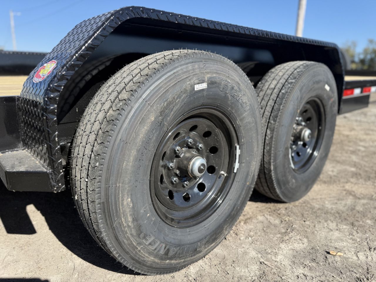 New 2026 Top Hat Trailers EH14-20x83 Equipment Trailer w/ Standup Ramps & 14 Ply Upg.