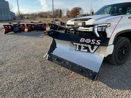 New 2026 BOSS 9-2 STAINLESS TEV Snow Plow