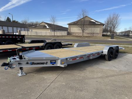 New 2026 Diamond C Trailers HDT208-22 18k Tilt Trailer