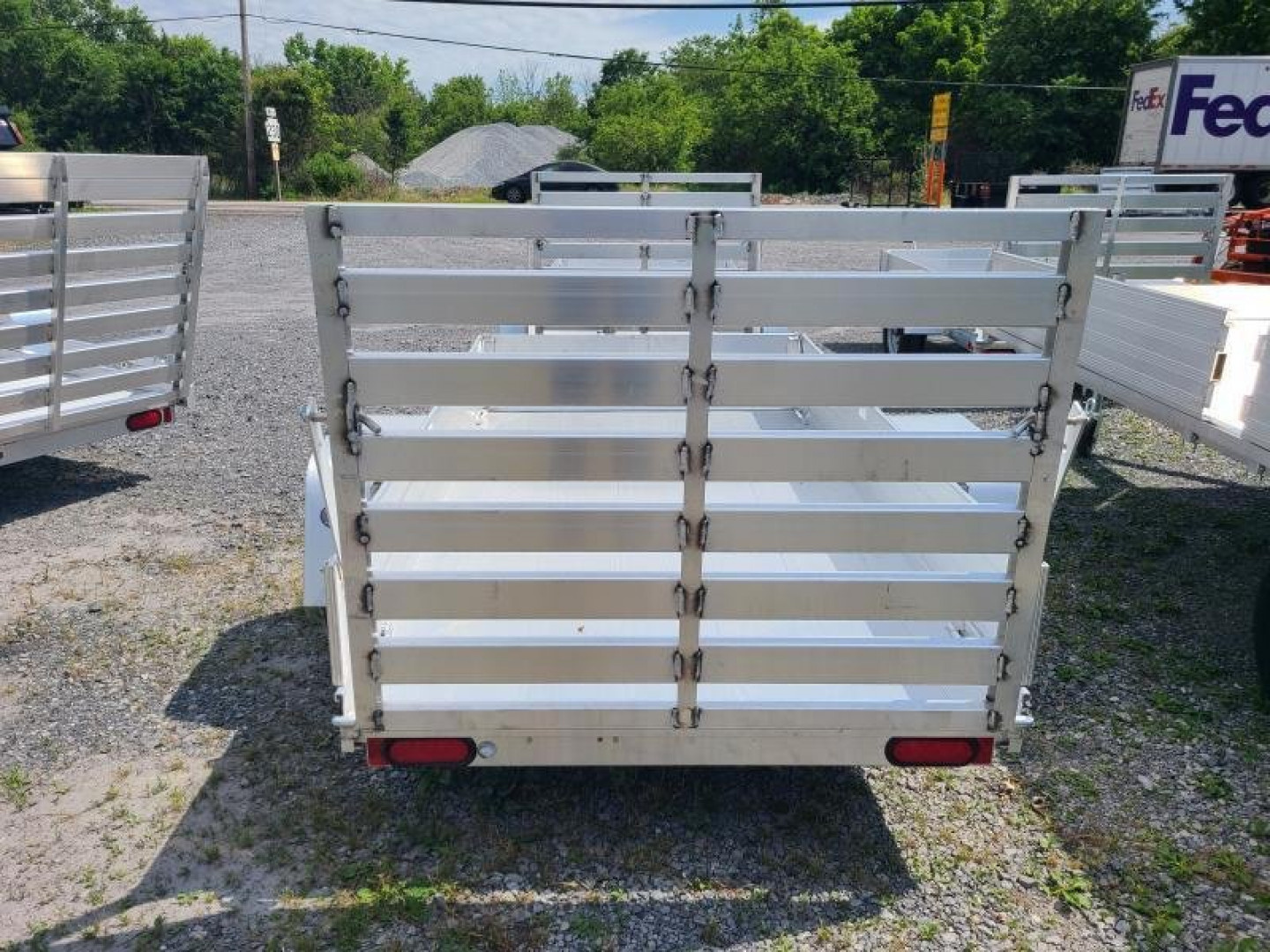 New 2027 Aluma 548ESA-S-TG Utility Trailer SUPER DEAL