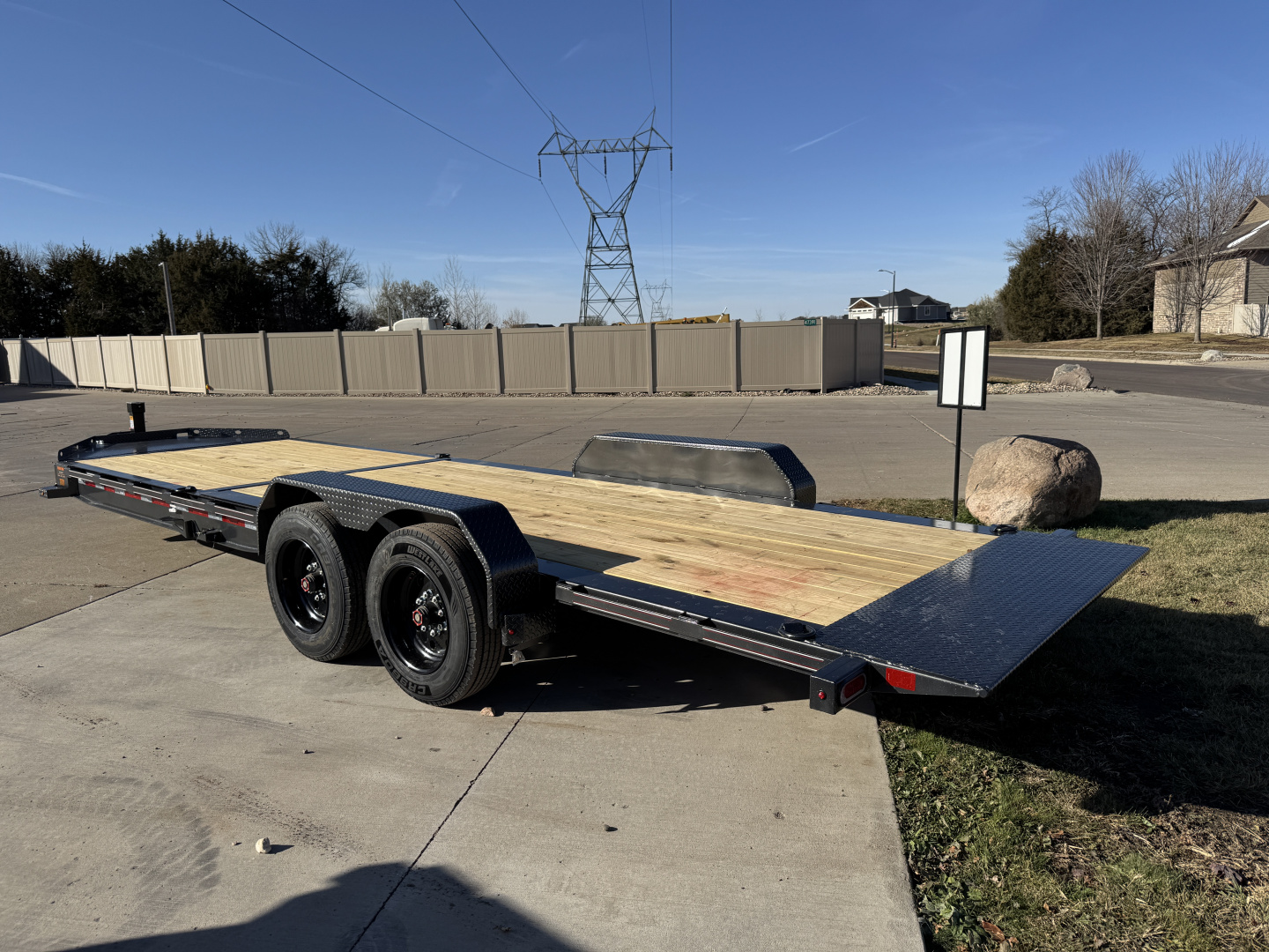 New 2026 Diamond C Trailers HDT208-24 Tilt Trailer