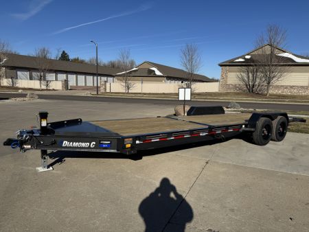 New 2026 Diamond C Trailers HDT208-24 Tilt Trailer