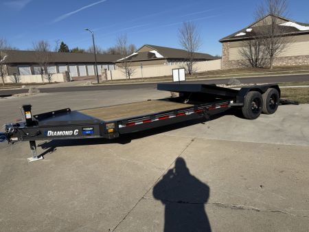 New 2026 Diamond C Trailers HDT208-24 Tilt Trailer