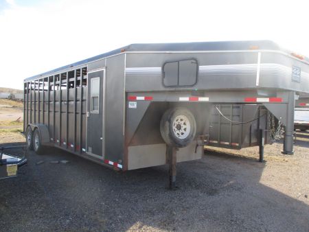 Used 2015 S&S Manufacturing Combo Stock / Stock Combo Trailer