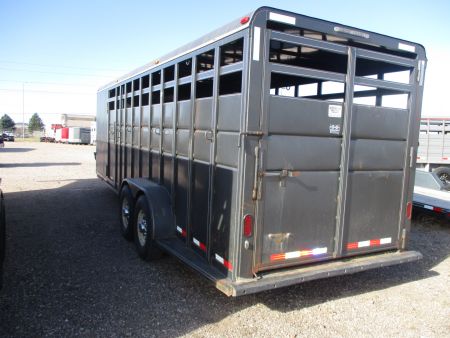 Used 2015 S&S Manufacturing Combo Stock / Stock Combo Trailer