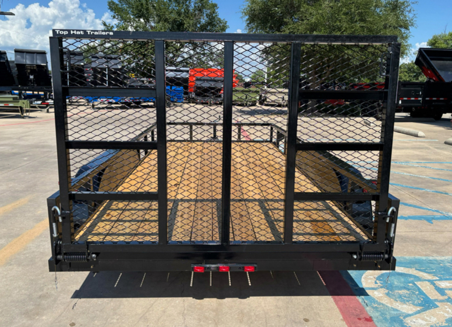 New 2026 Top Hat Trailers LDT 14X77 Utility Trailer