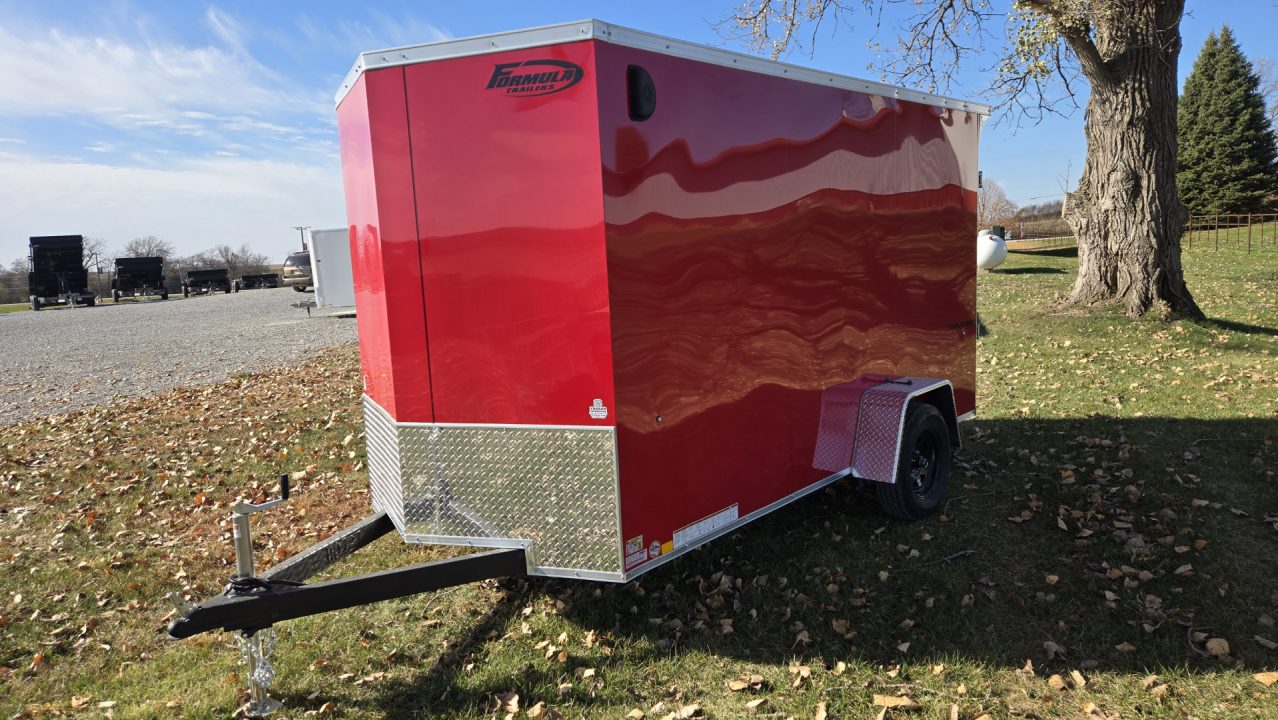 6×12 Enclosed Cargo Trailer photo 2