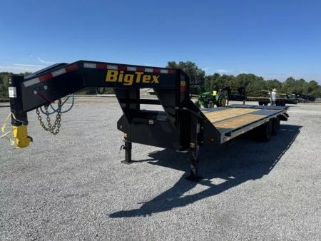 New 2026 Big Tex 22GN 20+5 GOOSENECK TRAILER MEGA RAMPS 2 SPEED JACKS