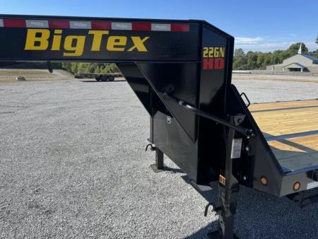 New 2026 Big Tex 22GN 20+5 GOOSENECK TRAILER MEGA RAMPS 2 SPEED JACKS