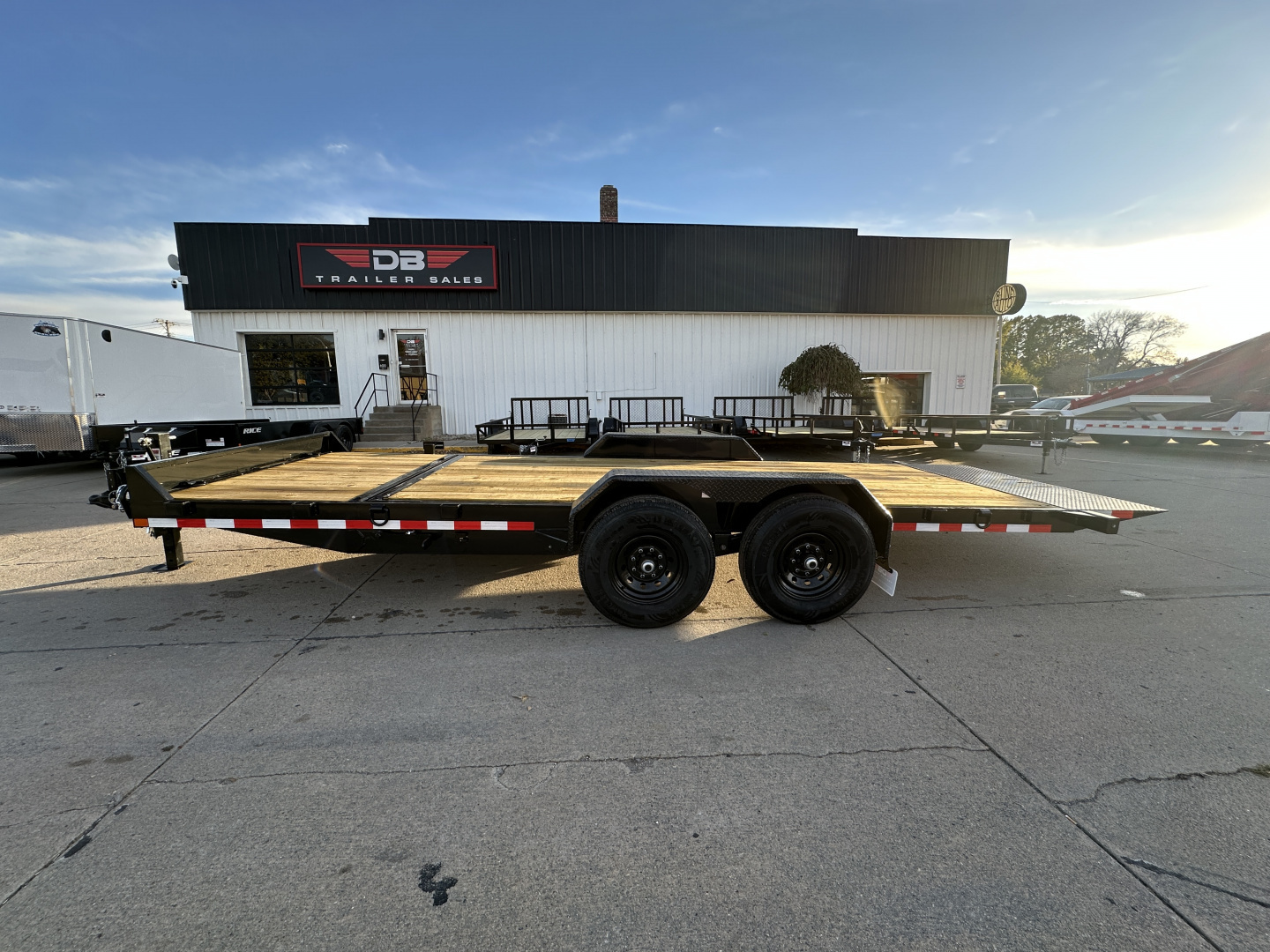 New 2026 Rice Trailers 20' 14K Tilt Trailer