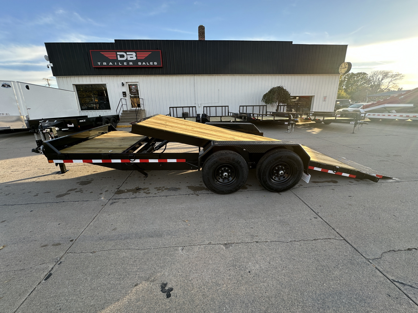 New 2026 Rice Trailers 20' 14K Tilt Trailer