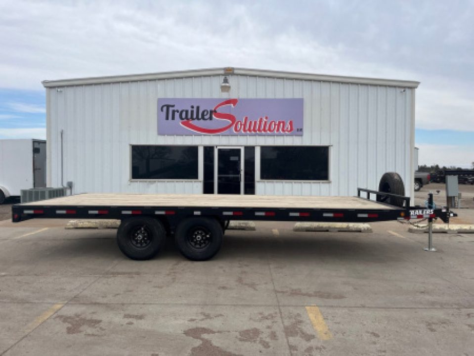 New 2026 PJ Trailers 22' X 102" L7202 Flatbed Trailer