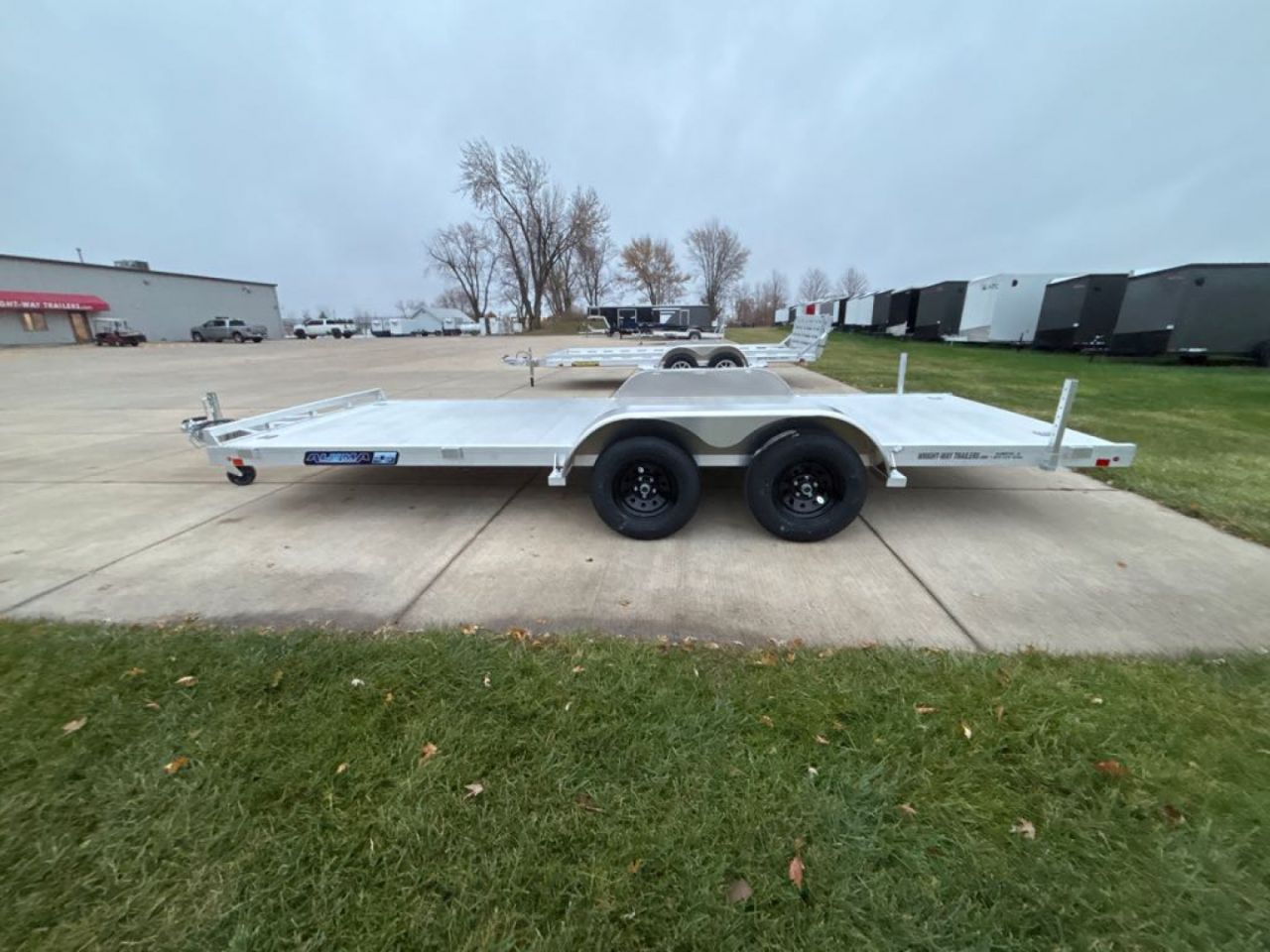 New 2026 Aluma 8218ESA-TA-EL-R-RTD Utility Trailer