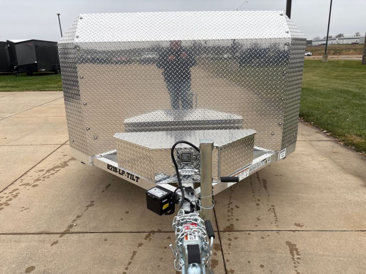 New 2026 Aluma 8218LP-TILT-TA-EL-R- Utility Trailer