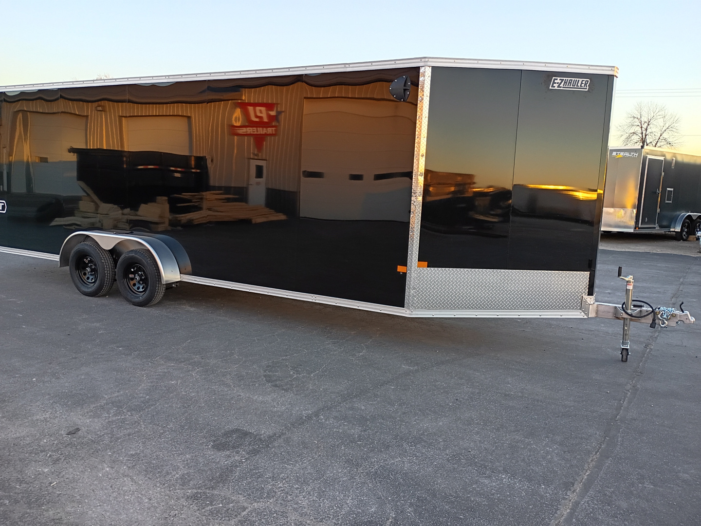 New 2026 E-Z Hauler TUNDRA SERIES 7X26 Snowmobile Trailer