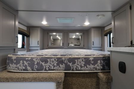 Used 2022 Bison 4 Horse LQ Slide-out Horse Trailer