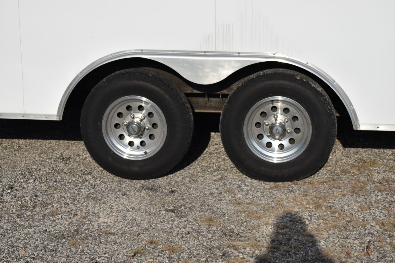 Used 2019 United Trailers ULT 8.5X20 RAMP 6'6" TALL Car / Racing Trailer