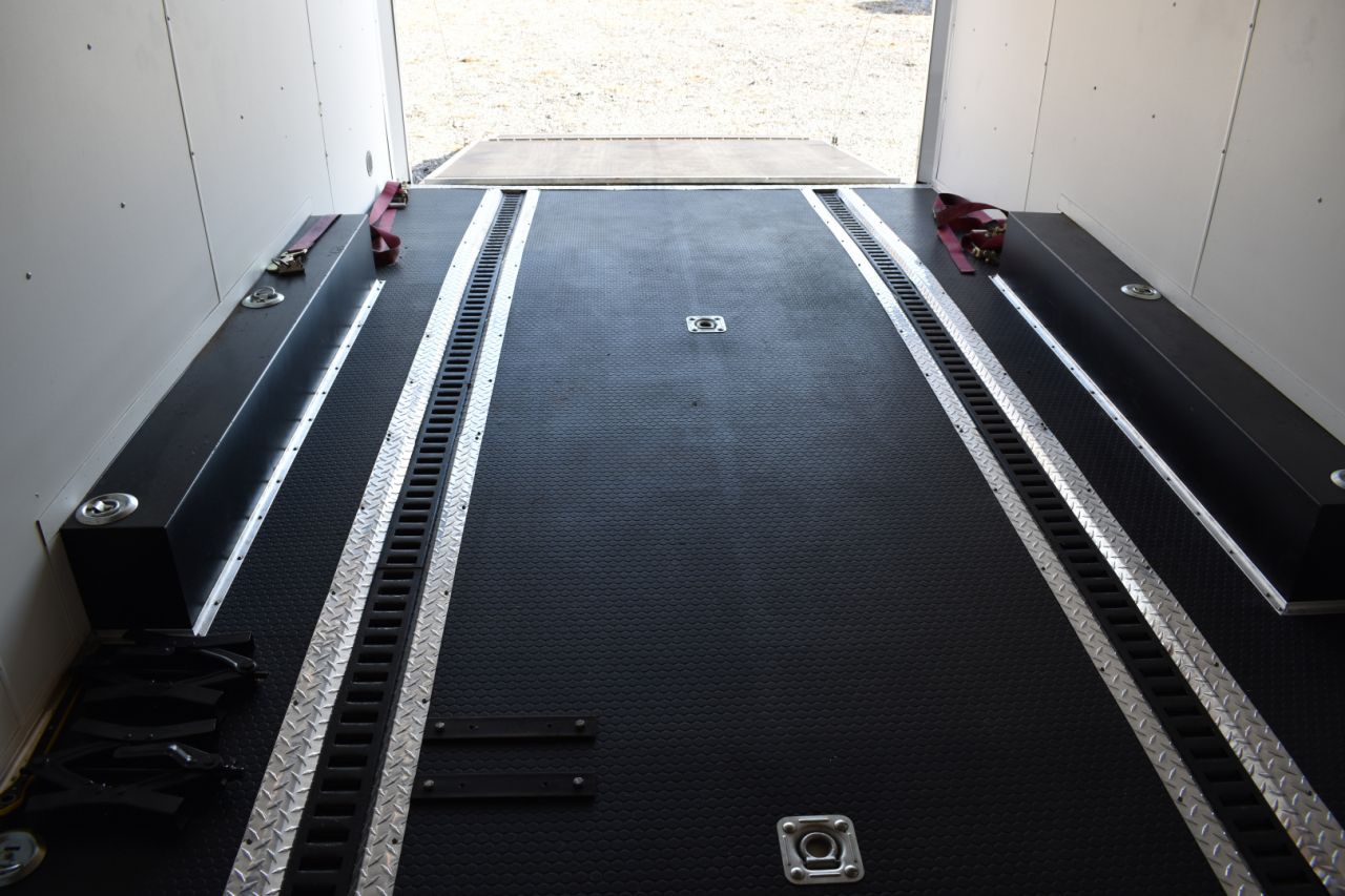 Used 2019 United Trailers ULT 8.5X20 RAMP 6'6" TALL Car / Racing Trailer